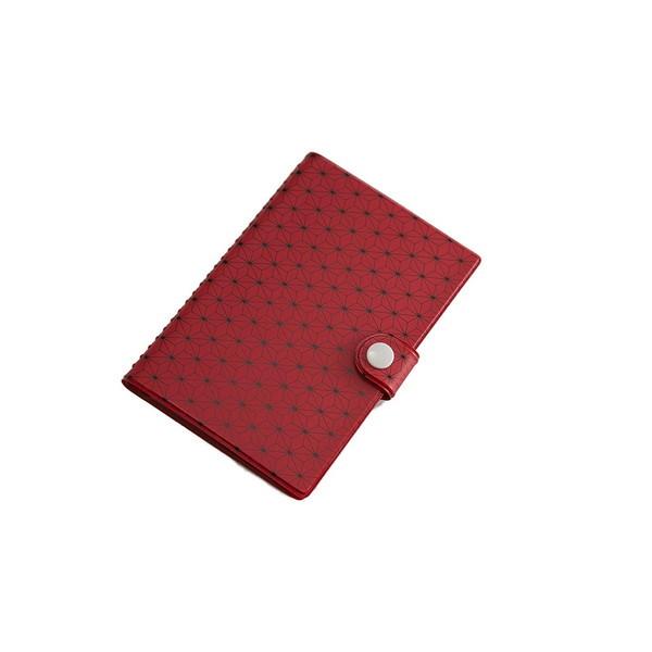 清水産業 カードシールドケースブック型 麻の葉