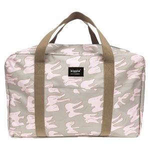 KIPLING ライトグレー ボストンバッグ 大容量 KIPLING ライトグレー ボストンバッグ 大容量 KIPLING ライト