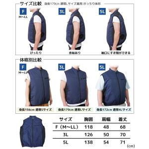 サンコー 圧倒的に冷える 冷蔵服4 シルバーグ...の詳細画像3