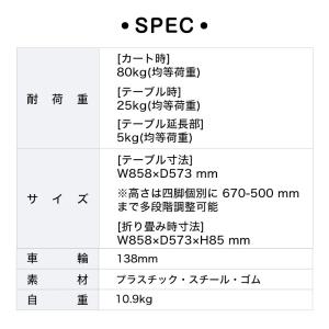 花岡車輌 HANAOKA フラットカートダイニ...の詳細画像5