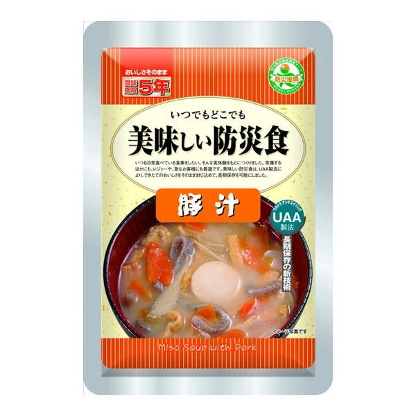 アルファフーズ 美味しい防災食 豚汁 1ケース50袋入り