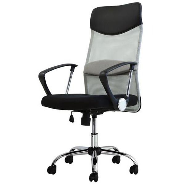 Netforce SSP-HA-W-LGY ライトグレー S-shape(エスシェイプ) オフィスチ...