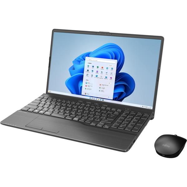 ノートパソコン 富士通 FUJITSU LIFEBOOK FMVA53H2B ブライトブラック AH...