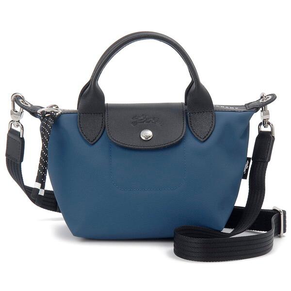 【並行輸入品】 LONGCHAMP ロンシャン ハンドバッグ ブルー L1500 HSR 806 L...