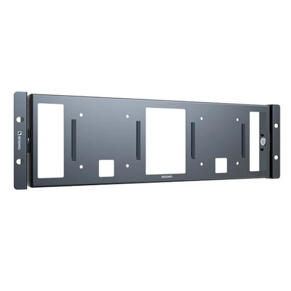 ADTECHNO LC76BRK-3U LCD7621専用 EIAラック 2連マウントブラケット メ...