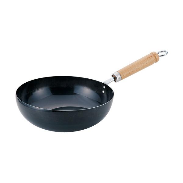 サミット工業 こぼれにくい炒め鍋23cm IH対応