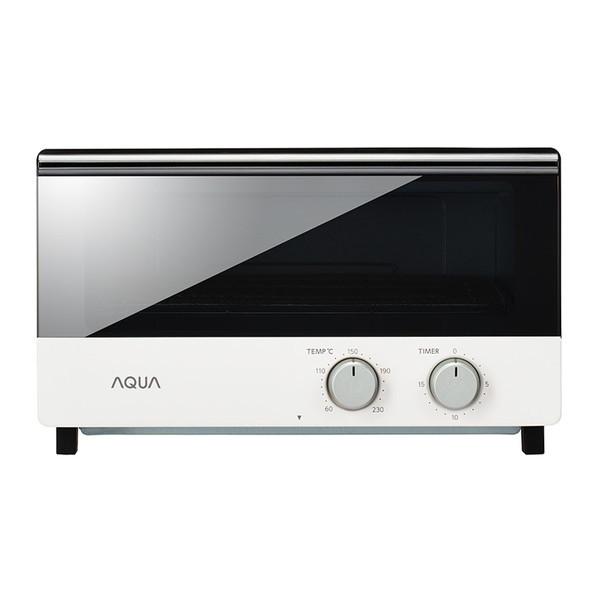 AQUA AQT-WA11P-W ホワイト オーブントースター (2枚焼き)