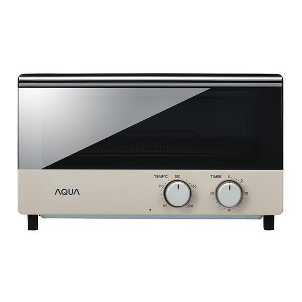 AQUA AQT-WS14P-H グレージュ オーブントースター (4枚焼き)