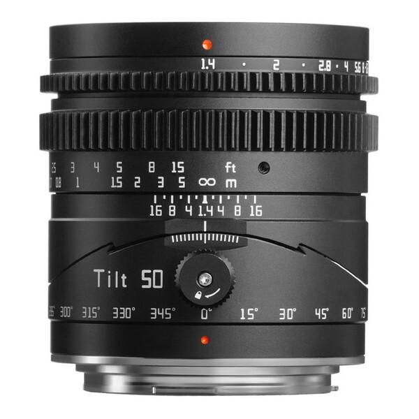 TTArtisan Tilt-RF50mm f/1.4 ティルトレンズ (キヤノンRFマウント)