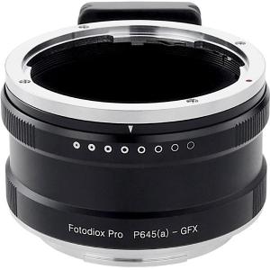 Fotodiox P645a-GFX マウントアダプター 絞りリング付き(ペンタックス645(DAレンズ対応)マウントレンズ → 富士フイルムGマウント変換)