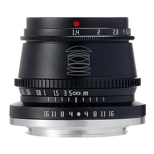 TTArtisan 35mm f/1.4C M43 (B) ブラック 銘匠光学 単焦点レンズ (マイ...