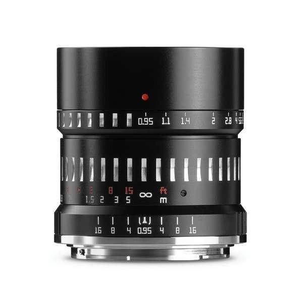 TTArtisan 50mm f/0.95C Z(BS) ブラック×シルバー カメラ用交換レンズ (...