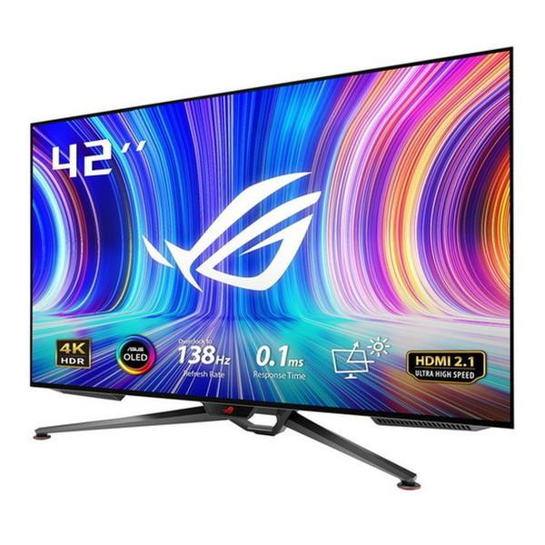 ASUS PG42UQ ROG Swift OLED 41.5型 ワイド ゲーミング液晶モニター 4...
