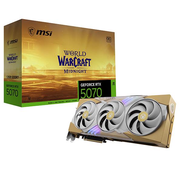 MSI GeForce RTX 5070 12G World of Warcraft MIDNIGH...