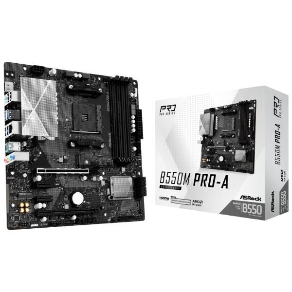 ASRock B550M Pro-A Micro ATXマザーボード メーカー直送