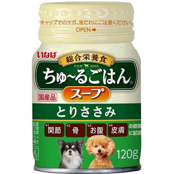 いなばペットフード いなば ちゅ〜るごはんスープ とりささみ 120g