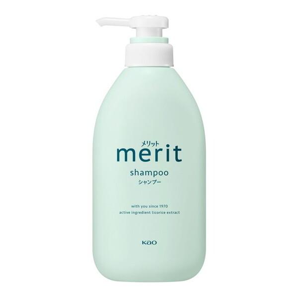 花王 メリット シャンプー ポンプ 450ml