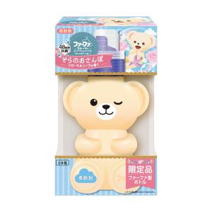数量限定 ファーファ くまボトル 本体 柔軟剤 ファーファストーリー そらのおさんぽ 500ml フローラルソープの香り NSファーファ・ジャパン