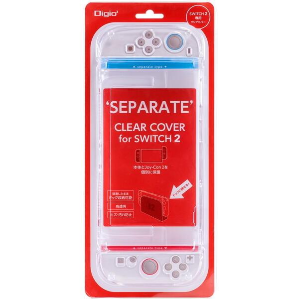 Nakabayashi SZC-SW204CL クリア セパレートクリアカバー SWITCH2用