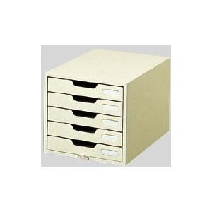 Nakabayashi 1318-NLC-5 レターケースA4 浅5段