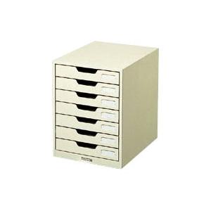 Nakabayashi 1318-NLC-7 レターケースA4 浅7段