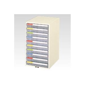 Nakabayashi 1318-LC-10P レターケース A4 浅10段