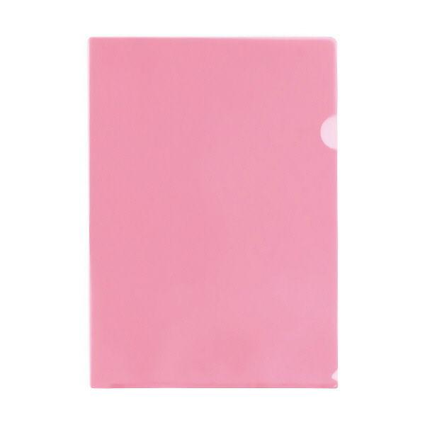 リヒトラブ G6100-18 リクエストクリヤーホルダーピンク 100枚