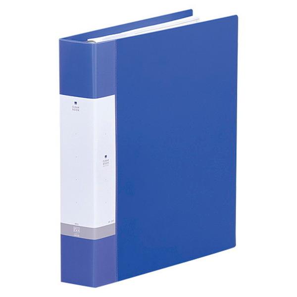 リヒトラブ G38068アオ リクエストクリヤーブックA4S45P青