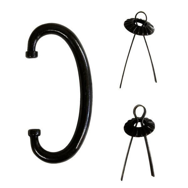 和気産業 VG-316 タンス取手 黒色