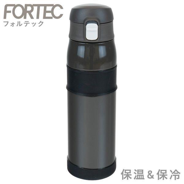 和平フレイズ RH-1829 フォルテック ワンタッチ栓サースティマグボトル 1.0L(ブラック)