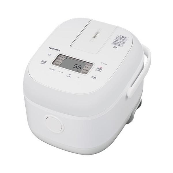 東芝 RC-5XW(W) ホワイト IHジャー炊飯器(3合炊き)