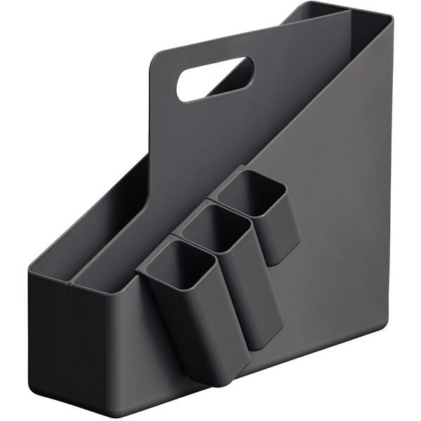 天馬(Tenma) 811001214 ダークグレー フィッツ キャリーファイルボックス