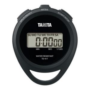 TD-417-BK TANITA ブラック ストップウオッチ