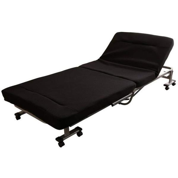 アイリスオーヤマ OTB-SFN ブラック 折りたたみソファベッド メーカー直送