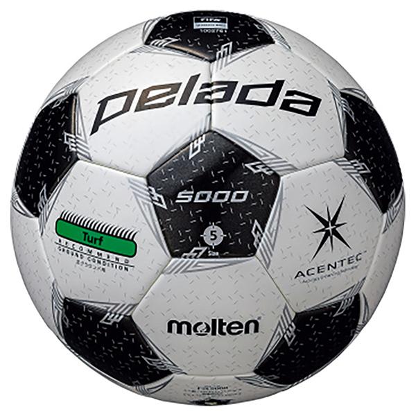 モルテン F5L5000 スノーホワイトパール×メタリックブラック ペレーダ5000 サッカーボール...