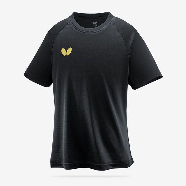 Butterfly バタフライ ウィンロゴ・Tシャツ II ブラック×ゴールド O 46420956...