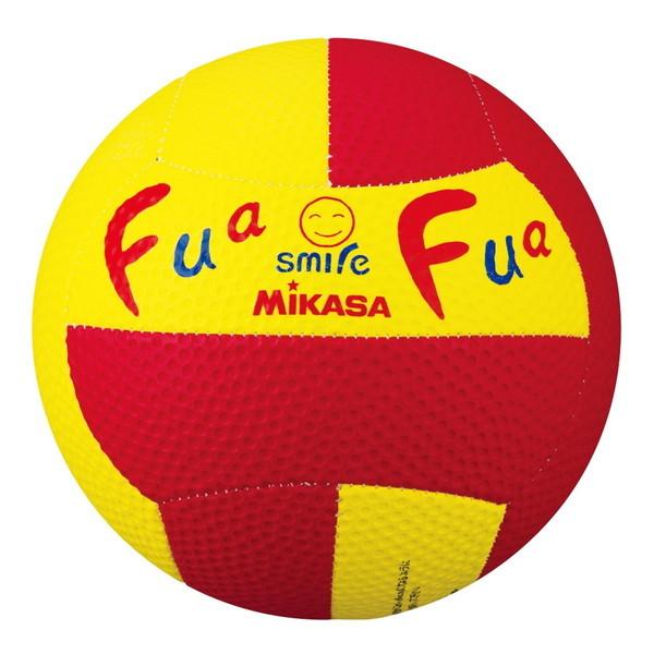 MIKASA FFD2-YR ふあふあドッジ2号 縫い 約150g 黄赤