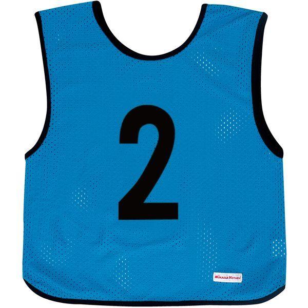 MIKASA GJJ2-B ゲームジャケットジュニア ブルー