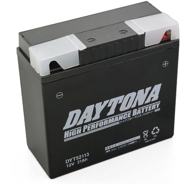 デイトナ D95944 バイク用 バッテリー DYT52113 ハイパフォーマンス 液入り充電器済 ...