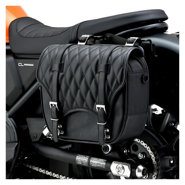 デイトナ D40263 ヘンリービギンズ サイドバッグ 12L サドルバッグ DHS-37 トラぺ ...