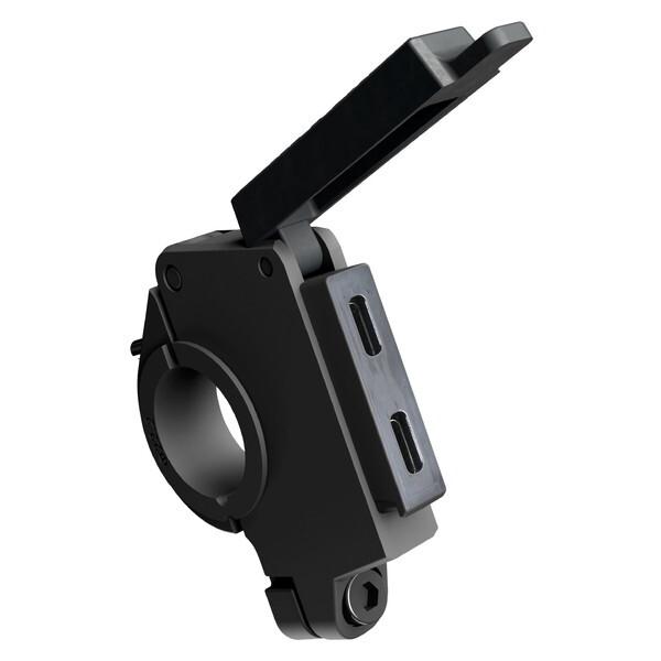 D61403 デイトナ(Daytona) バイク用 USB電源 USB-C+USB-C PD3.0対...