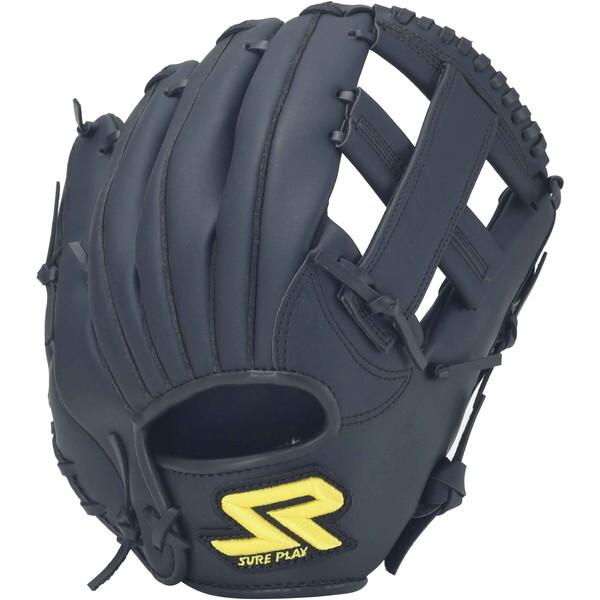 SUREPLAY SBGSC990 左投げ ブラック オールラウンド (軟式・ソフトボール兼用グロー...