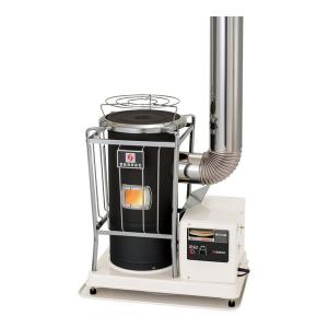 サンポット 【メーカー直送】煙突式 半密閉式 石油ストーブ 丸型 KSH