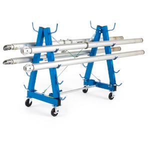 法人限定 EVERNEW エバニュー EKD744 支柱ラック両面 W10N メーカー直送