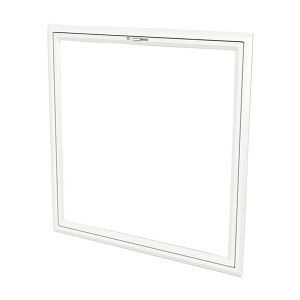 サヌキ 壁用点検口 200角 オフホワイト色 WH-200