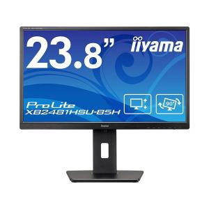 iiyama XB2481HSU-B5H 液晶ディスプレイ 23.8型/1920×1080/HDMI、DisplayPort/ブラック/スピーカー：あり/VAパネル/昇降/回転 メーカー直送