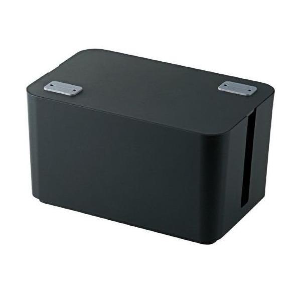 ケーブルボックス ELECOM エレコム EKC-BOX002BK 4個口 ブラック