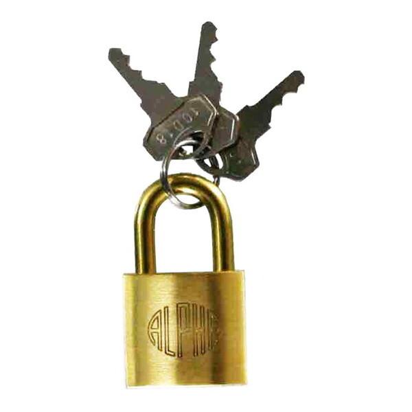 アイアイ AL-002 アルファ南京錠 #1000 25mm