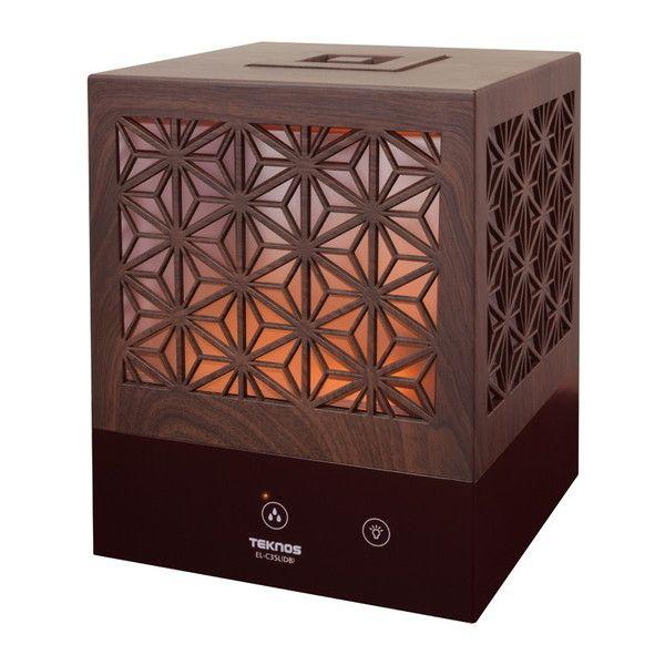 加湿器 超音波式 テクノス 0.75L 木造6畳 コンクリ8畳 卓上 上から給水 上部給水 おしゃれ...