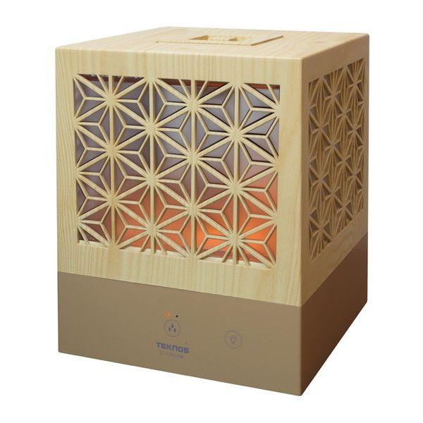 加湿器 超音波式 0.75L 木造6畳 コンクリ8畳 上から給水 卓上 おしゃれ コンパクト 上部給...